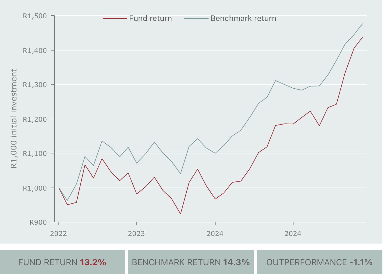 SA Equity Fund Mobile Chart